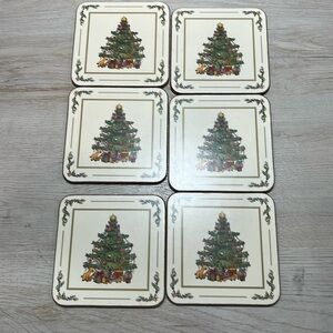 Christmas Coasters set of 6